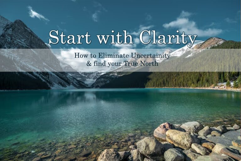 Start With Clarity