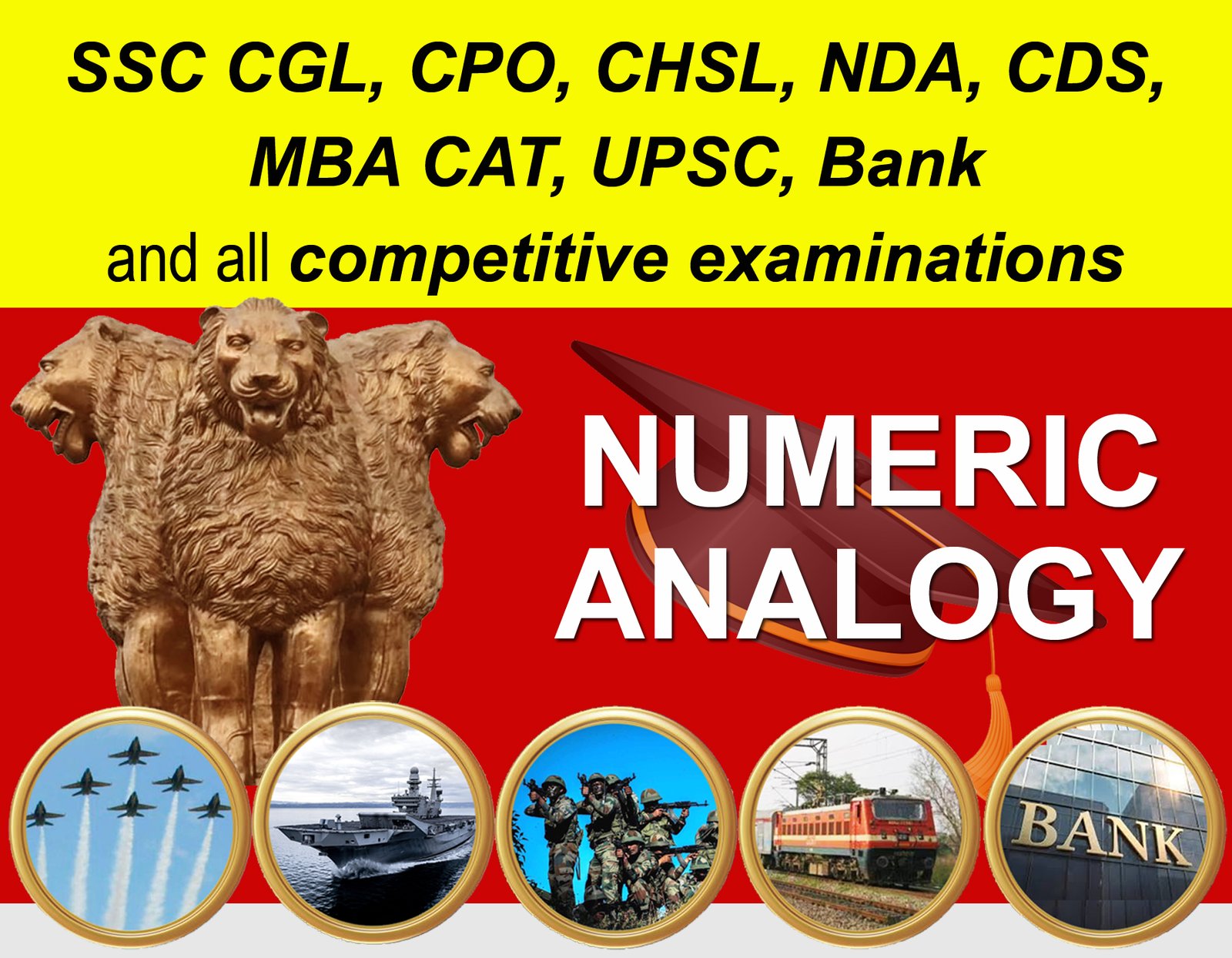 Numeric Analogy MCQ (Competitive Exams)