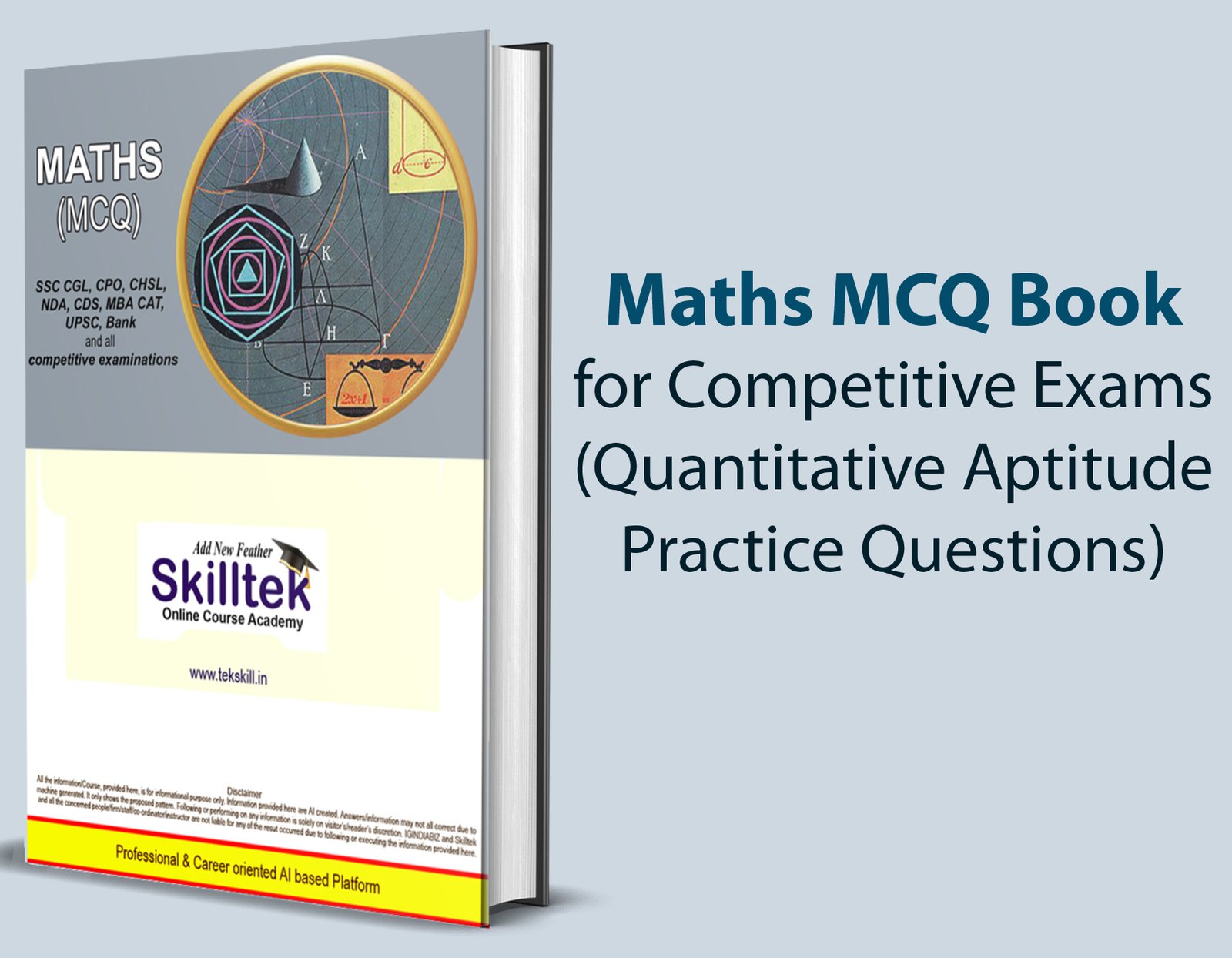 Maths MCQ Book for Competitive Exams